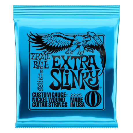Encordado Eléctrica Ernie Ball Slinky Extra .008 Encordado Eléctrica Ernie Ball Slinky Extra .008