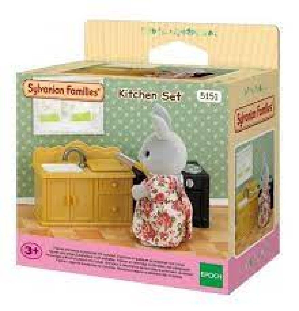 Sylvanian Families Set Mueble De Cocina + Accesorios 5151 
