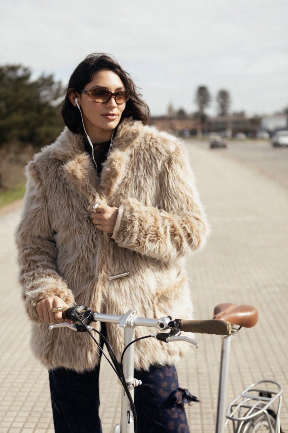 Pelush Coat Beige
