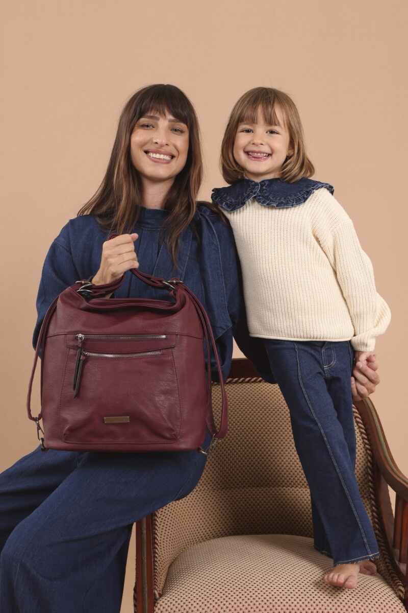 CARTERA MOCHILA ESTHER - TANNAT 