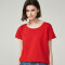 Remera Cordata Rojo Oscuro