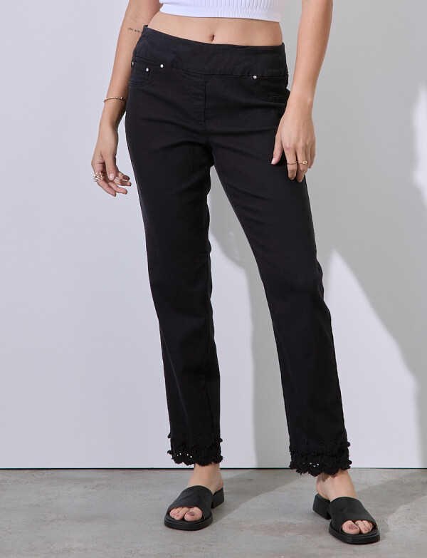 Jegging Bordada NEGRO