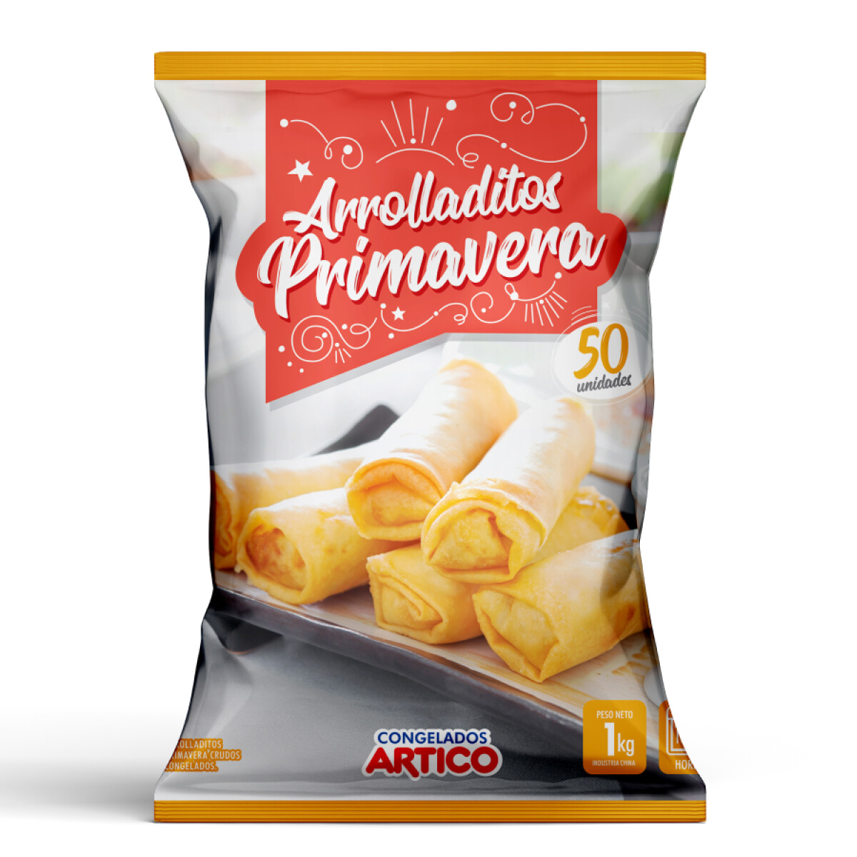 ARROLLADITO PRIMAVERA ARTICO - 1 KG - 50 Uds 