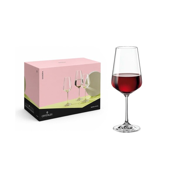Set copas Sandra 450 ml x6 BOHEMIA Set copas Sandra 450 ml x6 BOHEMIA