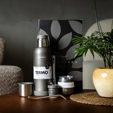 Kit Matero Gris Metalizado 001