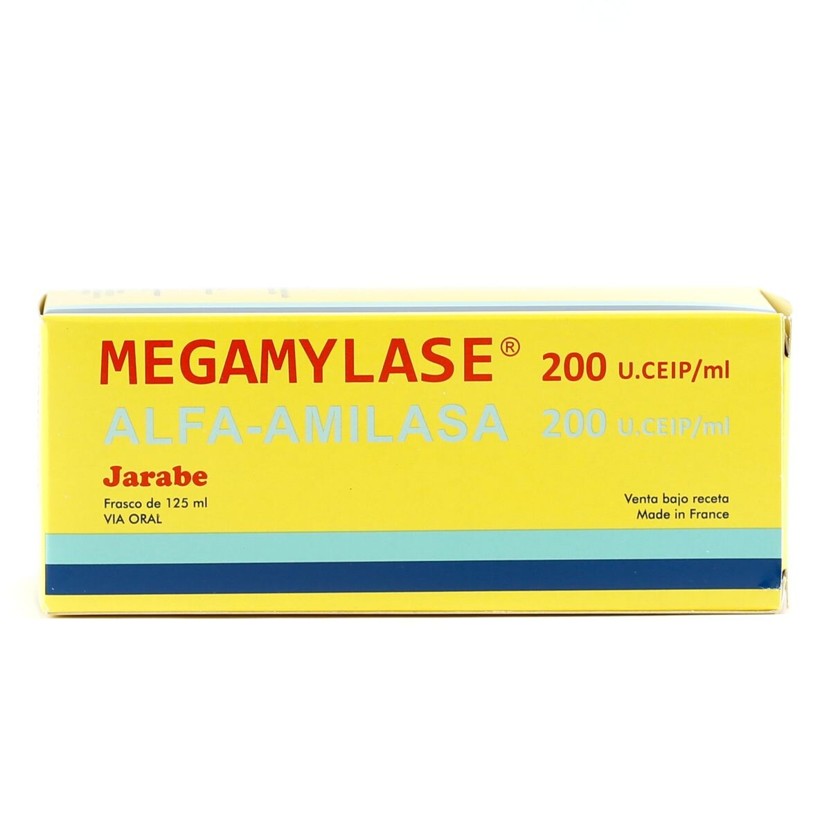 MEGAMYLASE JARABE FRASCO X 125 ML. 