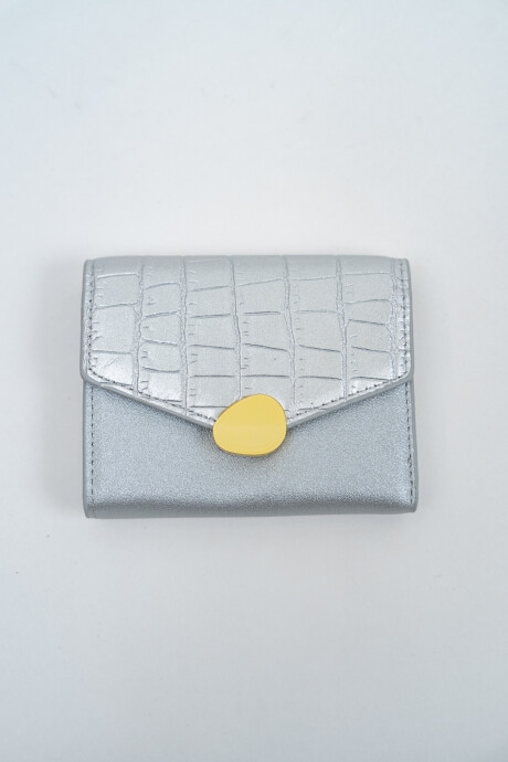 Billetera Sani Plateado