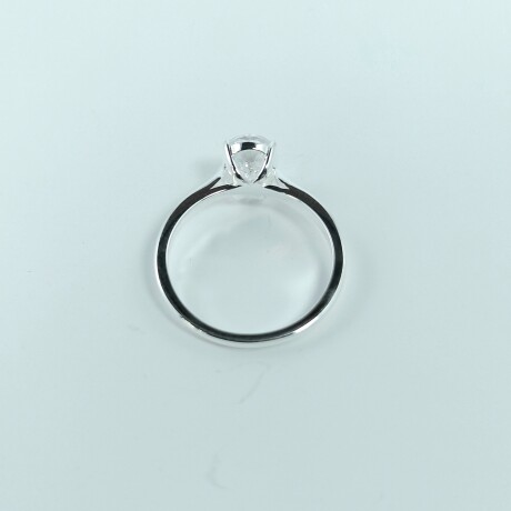 Anillo de plata 925, SOLITARIO con circonia. Anillo de plata 925, SOLITARIO con circonia.