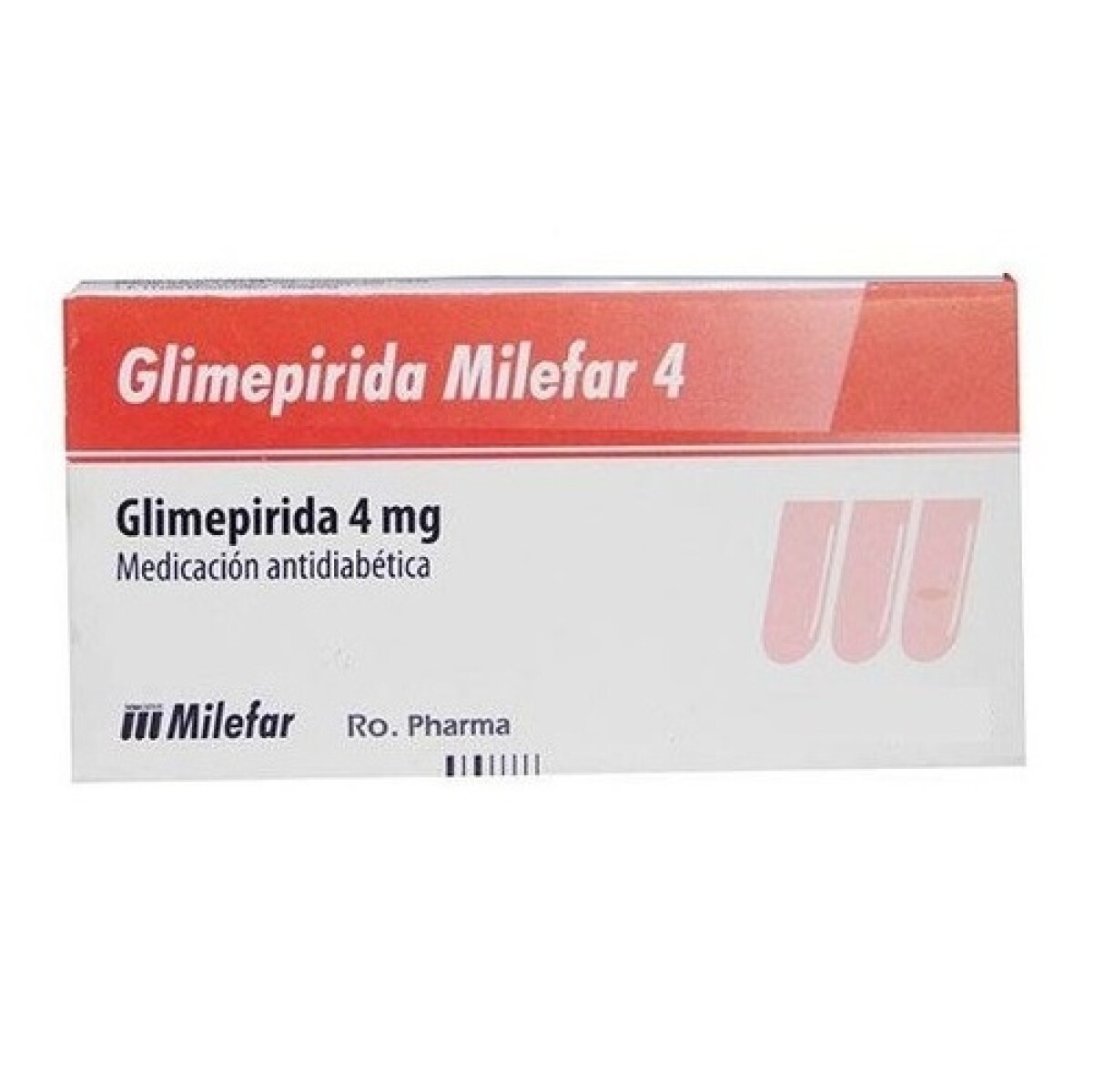 Glimepirida 4 Mg. 30 Comp. 
