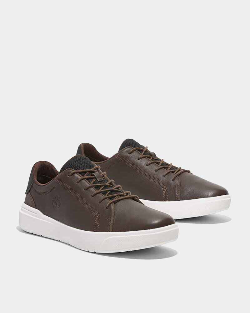 Zapatillas Seneca Bay Low Hombre Dark Brown Full Grain