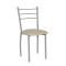 Silla Gitana Acolchonada Con Hierro, Soportan 150 Kg BLANCO