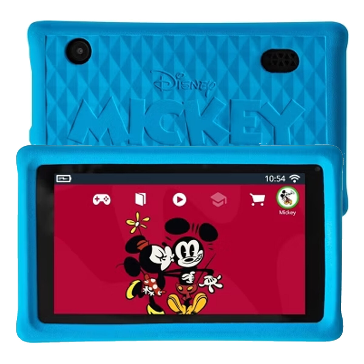 Tablet Pabble Gear Kids Mickey Frozen Cars Toy Store 7" - CELESTE 
