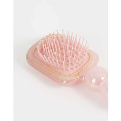 Cepillo De Pelo Iridiscente Rosa Chicle