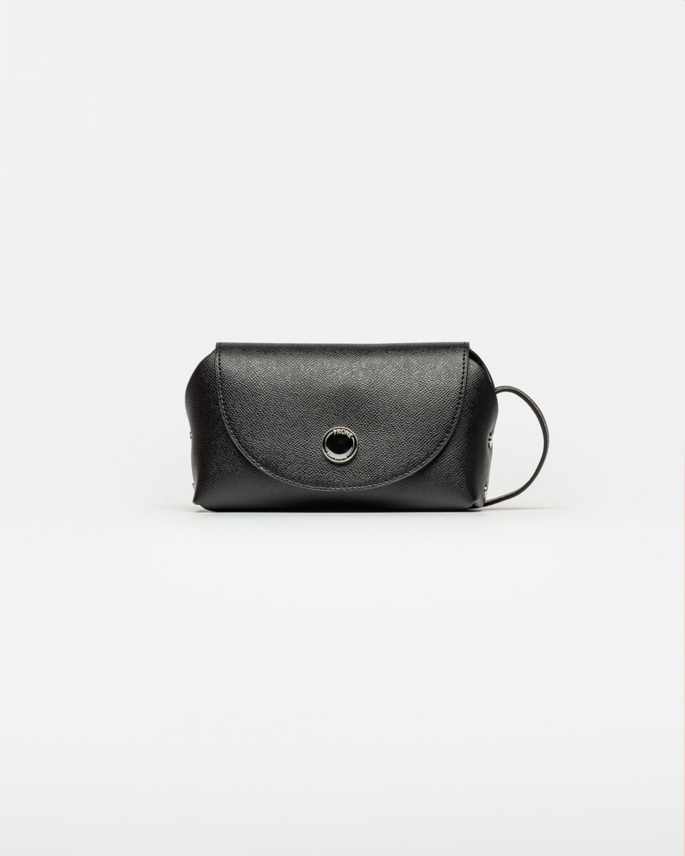 Bandolera Maldiva en efecto cuero - Negro 