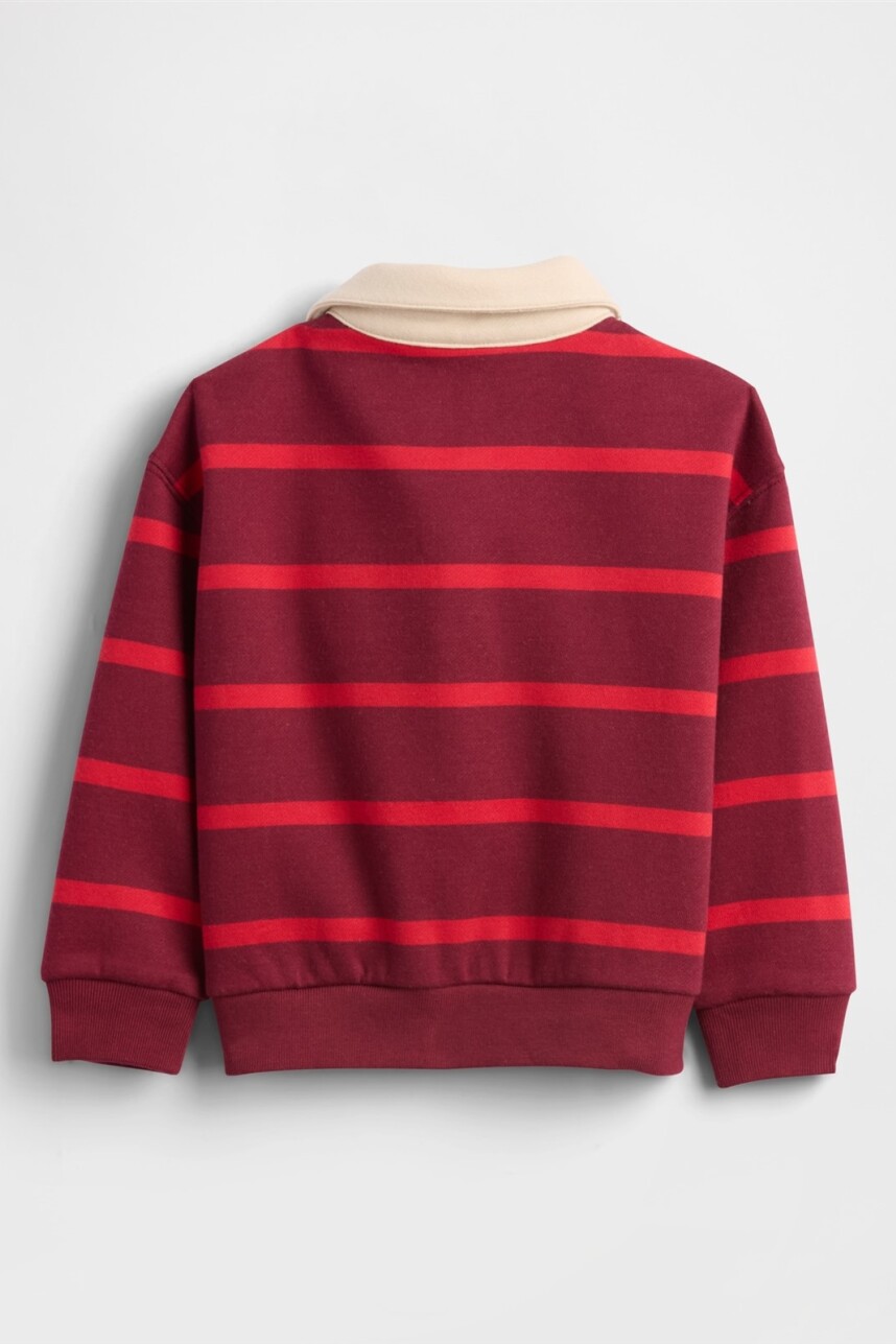 Buzo Tipo Polo Brannan Toddler Niño Red Delicious