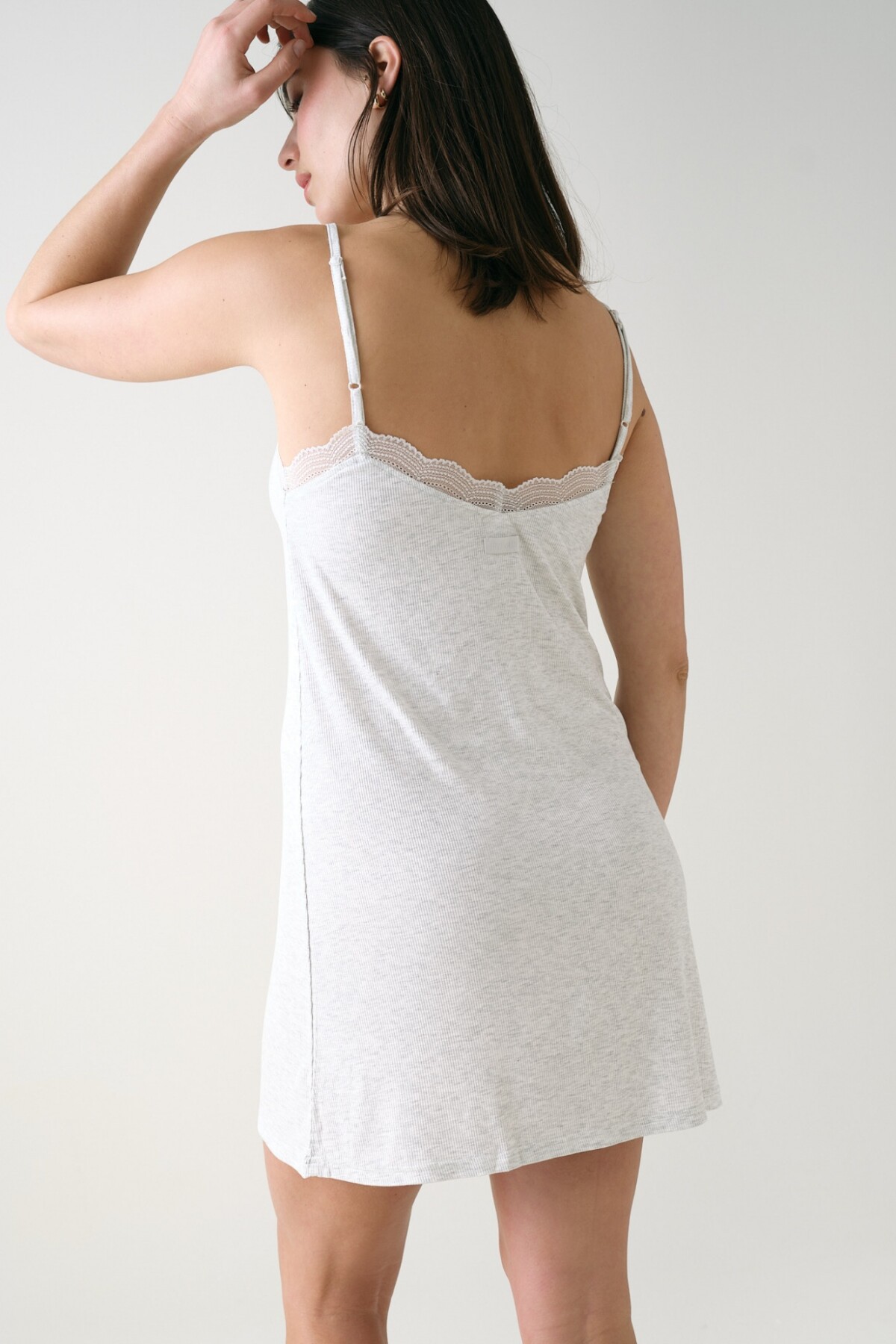 Camisón Sol Gris Melange