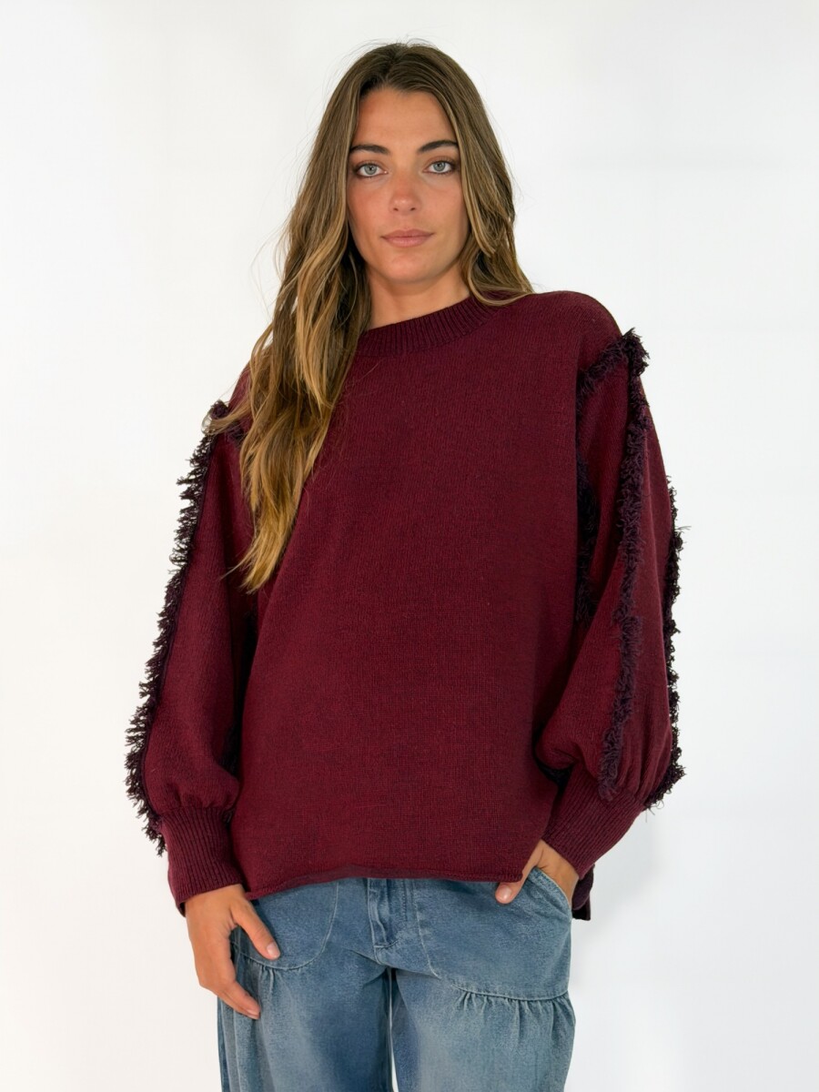 SWEATER CEDRO - BORDO 