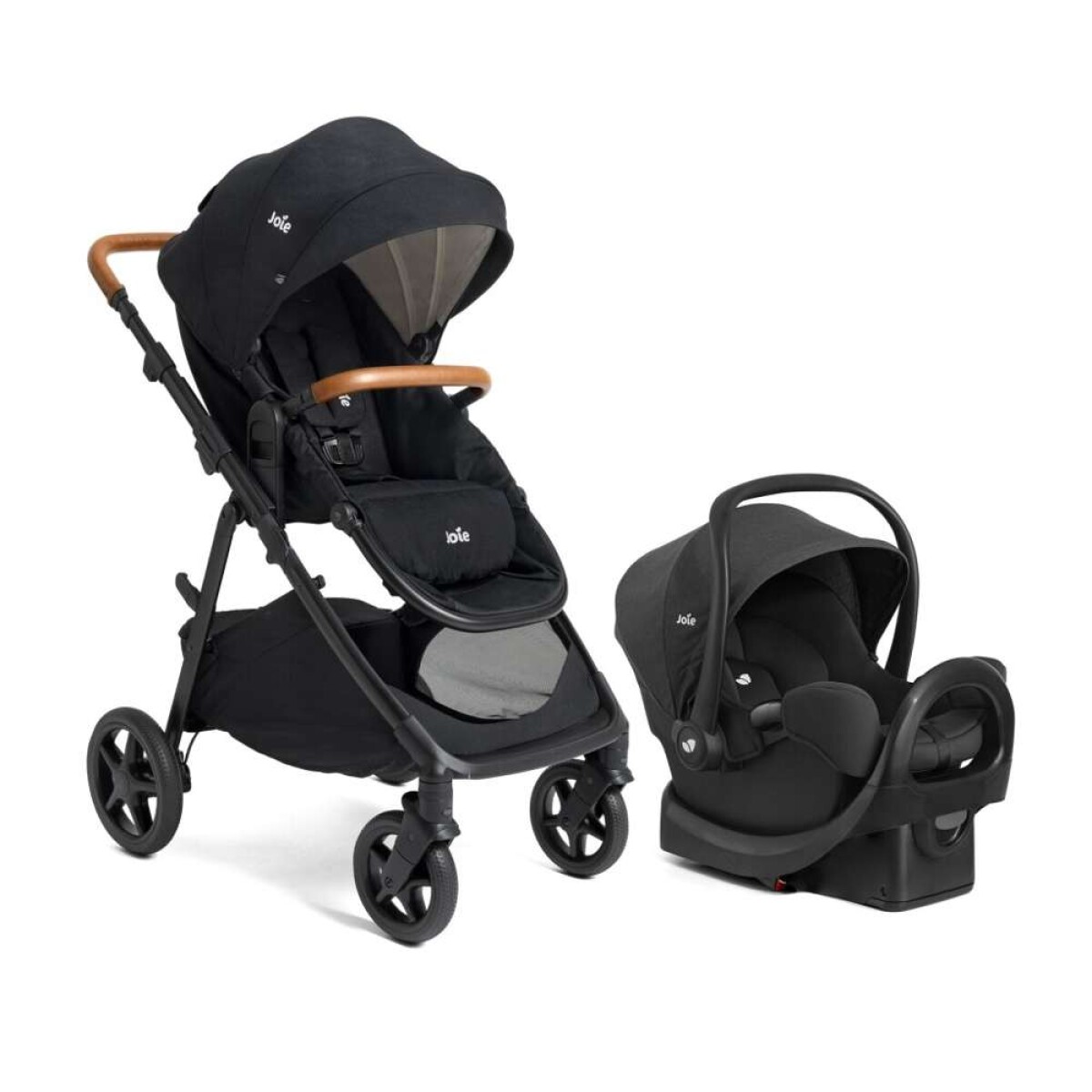 Travel System Joie Ginger + Silla De Auto Rue Con Base Latch - Anti-Rebote 