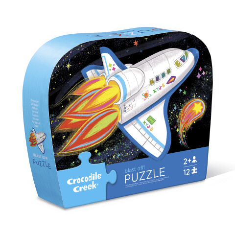 Puzzle Crocodile Creek 12 Piezas 22 x 30 cm Cohete