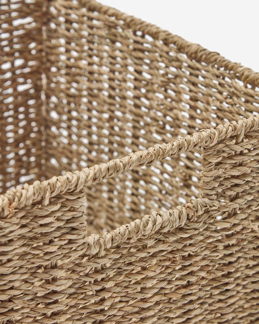 Caja plegable Tossa de fibras naturales 32 x 33 cm Caja plegable Tossa de fibras naturales 32 x 33 cm