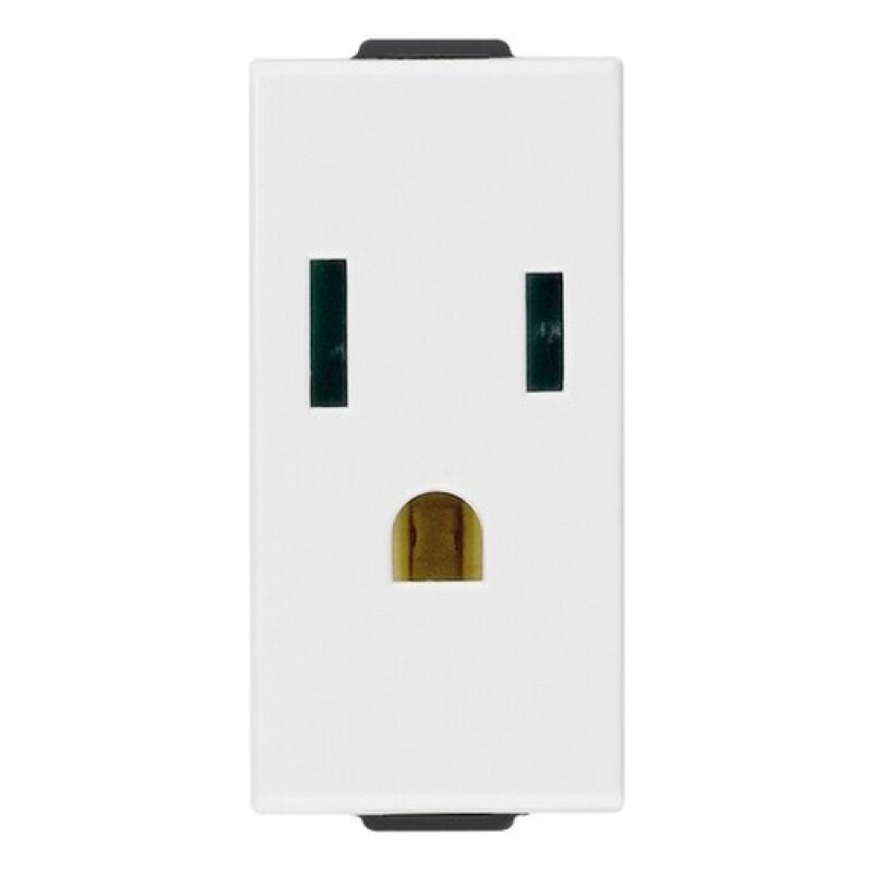 MODULO TOMA POLARIZADA 2x16A+T BLANCO NEVE UP MODULO TOMA POLARIZADA 2x16A+T BLANCO NEVE UP