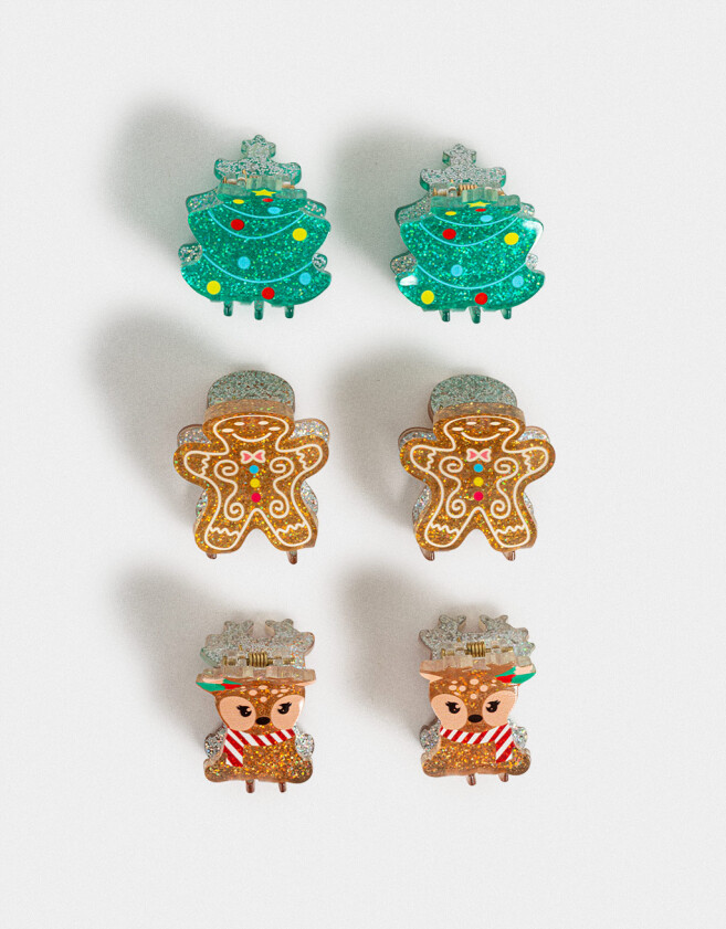 Broches Sets Especiales Set De Broches Navidad - Combinacion Multicolor