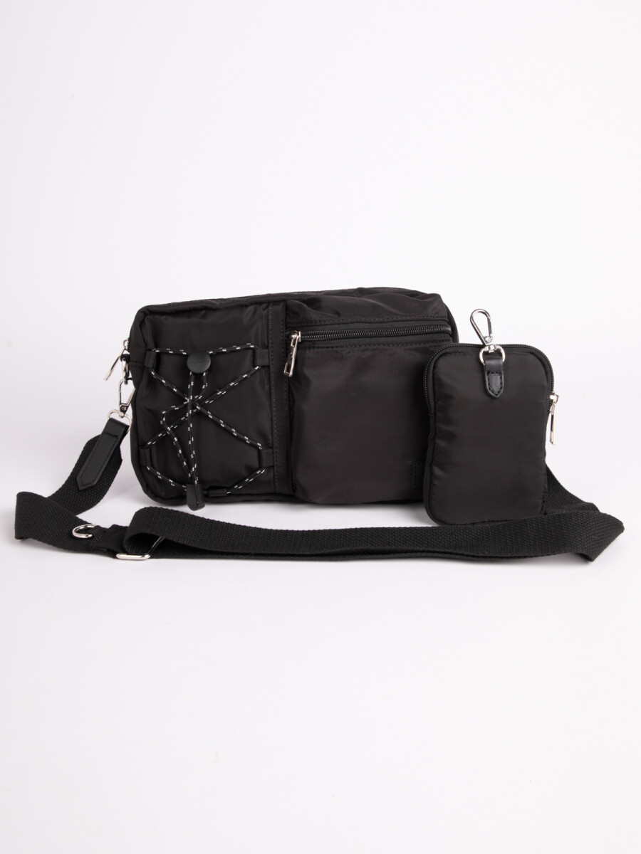 CARTERA RAP - Negro 