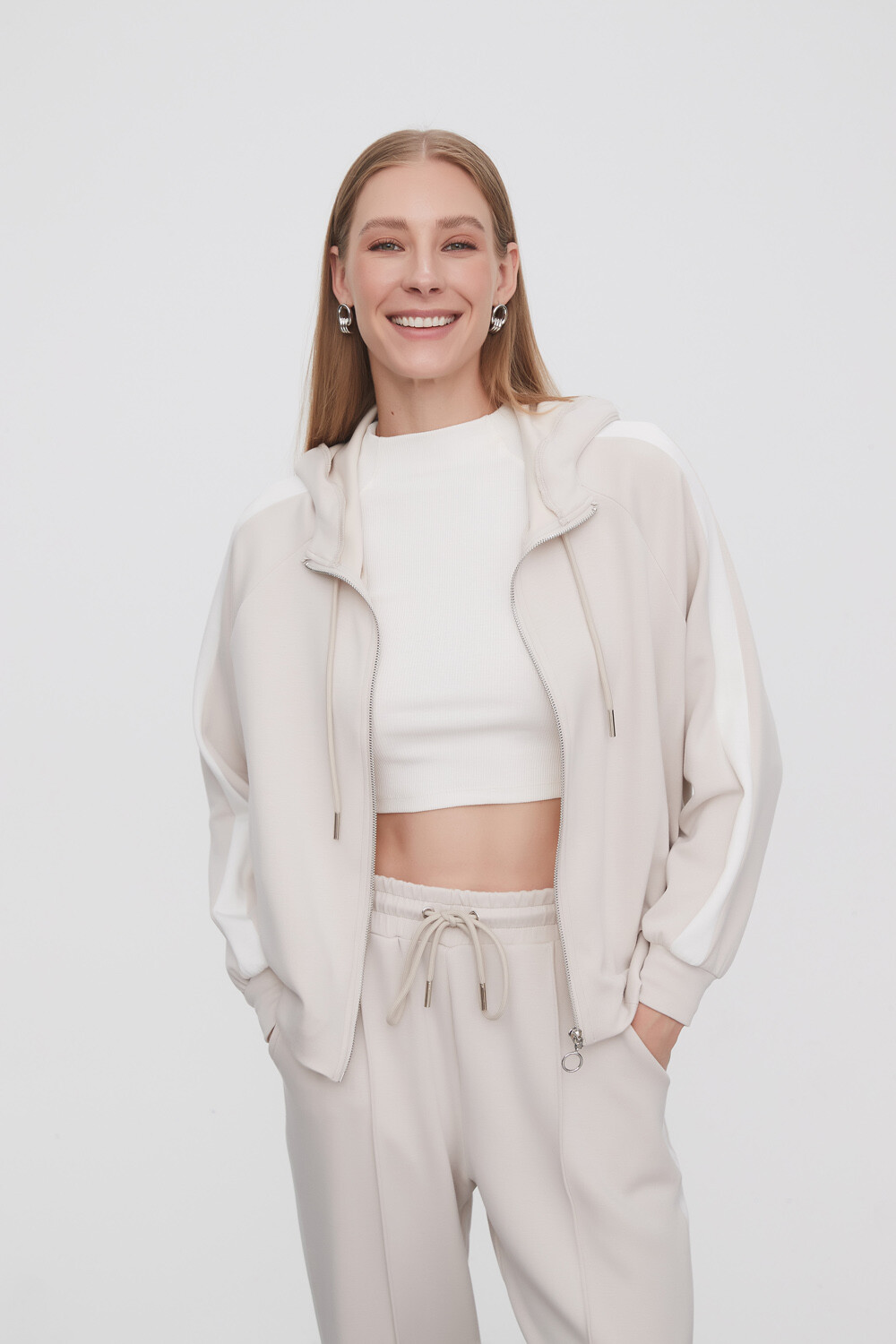 Campera Cuenen Beige Claro