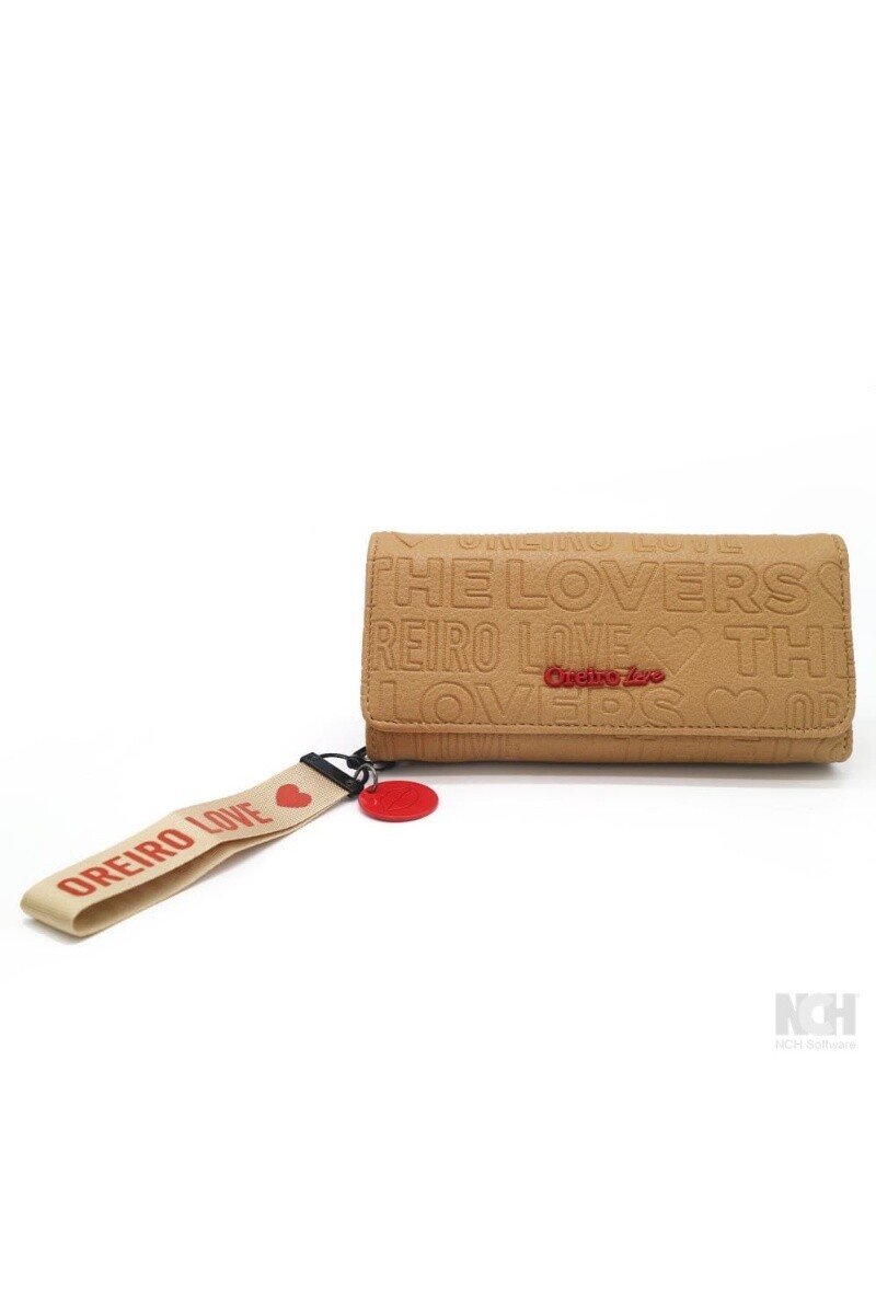 Billetera Las Oreiro Camel