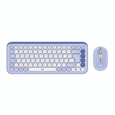 COMBO POP ICON INAL Combo Teclado Inalámbrico LOGITECH Pop Icon + Mouse Inalámbrico - Lila