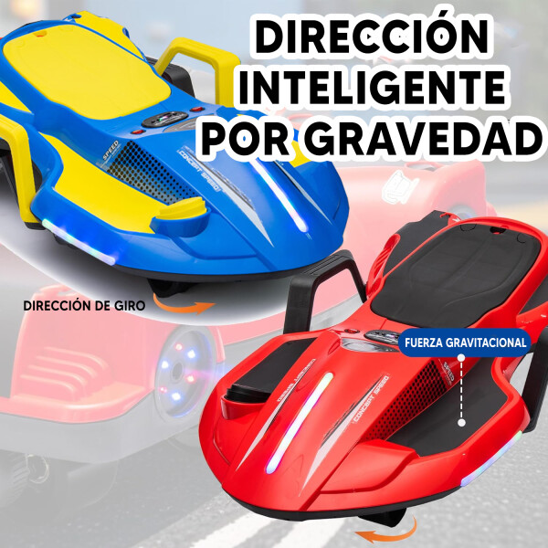 Auto Eléctrico A Batería Para Niños 24v 200w AZUL