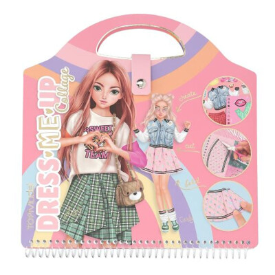 Cuaderno collage Dress me up Top Model Cuaderno collage Dress me up Top Model