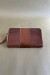 Leather Wallet Cowhide Marrón