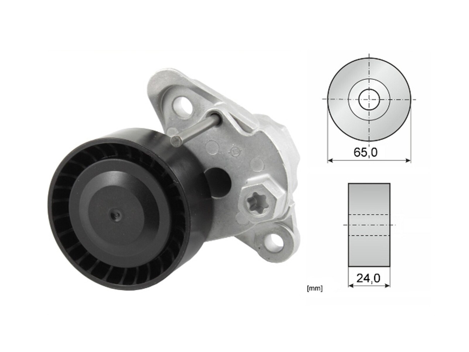 Tensor De La Correa Seat Arona/Ibiza V Volks Nivus/Suran/Up/Virtus/T-Cross/Polo 15-25 
