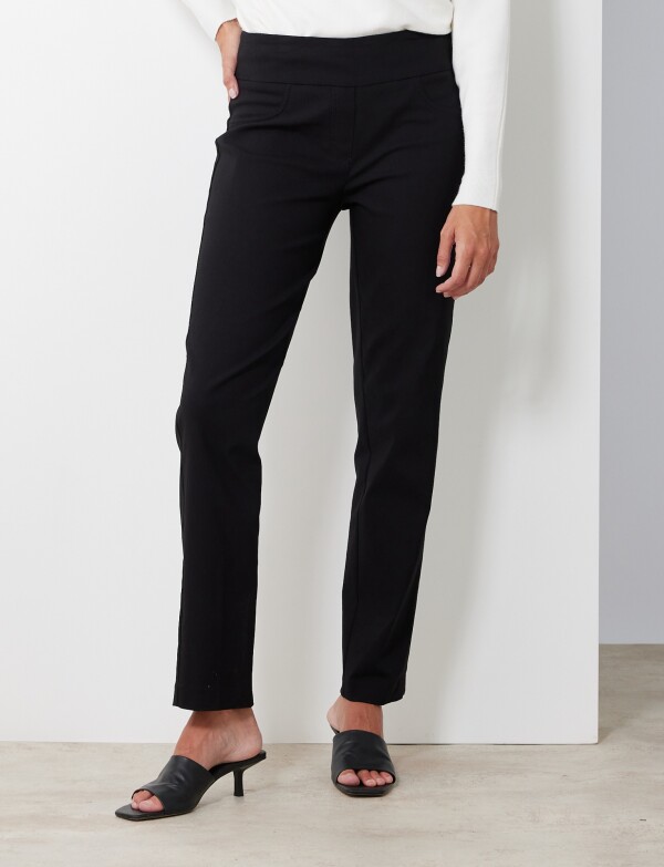 Pantalon Pull On NEGRO