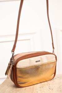 Bolso Combinado Oro Viejo