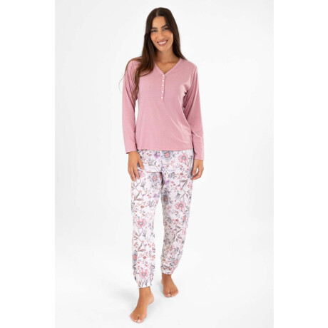 Pijama flowering Lila