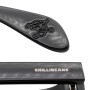 Lentes De Sol One Piece Cuadrado De Policarbonato Degradado/Negro