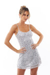 VESTIDO MENCIA PLATEADO
