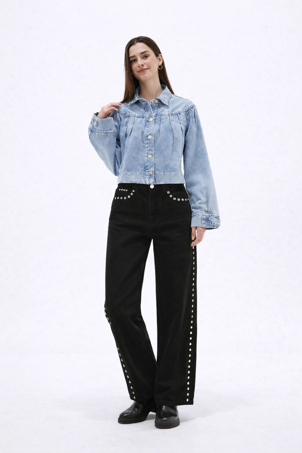 Campera Plaba Celeste