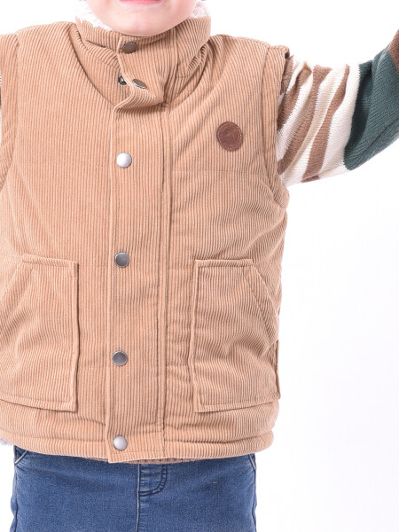 CHALECO IZAN BEIGE