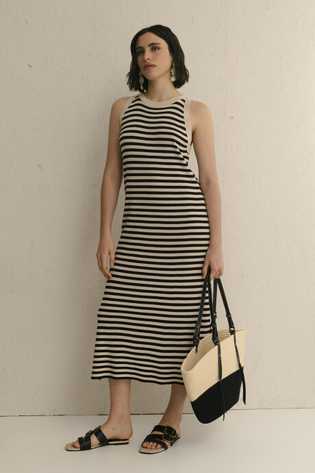 VESTIDO TEJIDO ANNA RAYAS