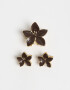 Broches Sets Con flores Set De Broches - Combinacion Bicolor