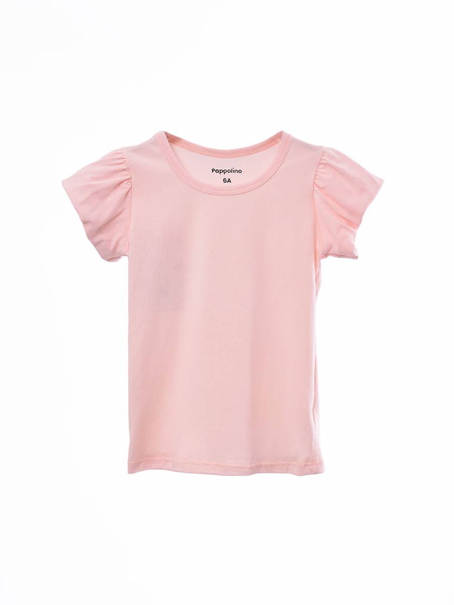 REMERA MANGA BALOON - ROSA CLARO 