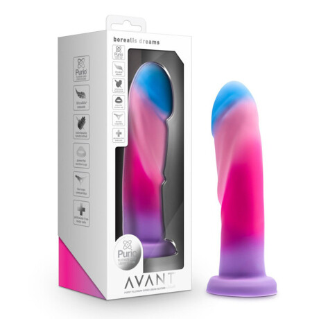 Dildo Borealis Dreams Cotton Candy con Ventosa Dildo Borealis Dreams Cotton Candy con Ventosa