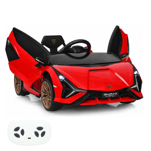 Auto A Batería Infantíl Lamborghini Sian Qls6388 AUTO ELECTRICO LAMBORGHINI QLS6388