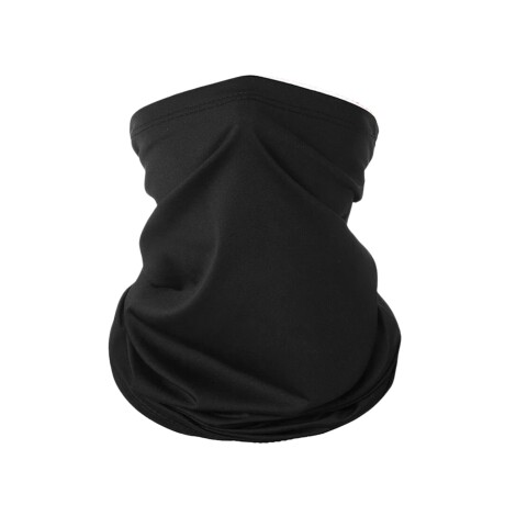 Buff cuellera de algodón Negro