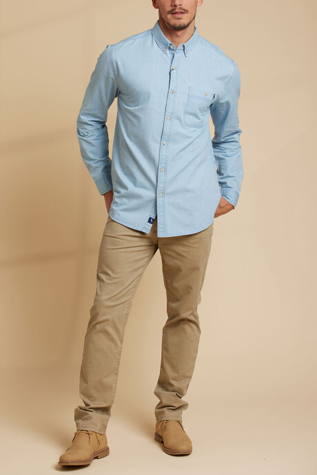 CAMISA EKSO POLANCO Azul Claro