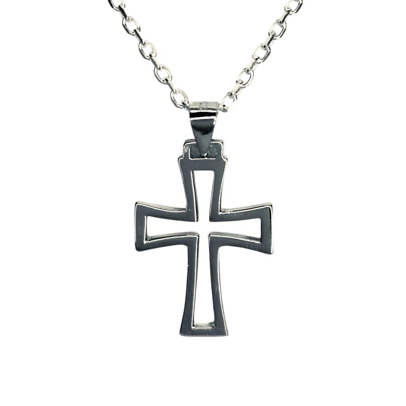 CRUZ DE PLATA , TAMAÑO 2,3CM L1dslf-00842-x3