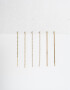 Aros Sets Con strass Set De Aros Con Strass - Dorado